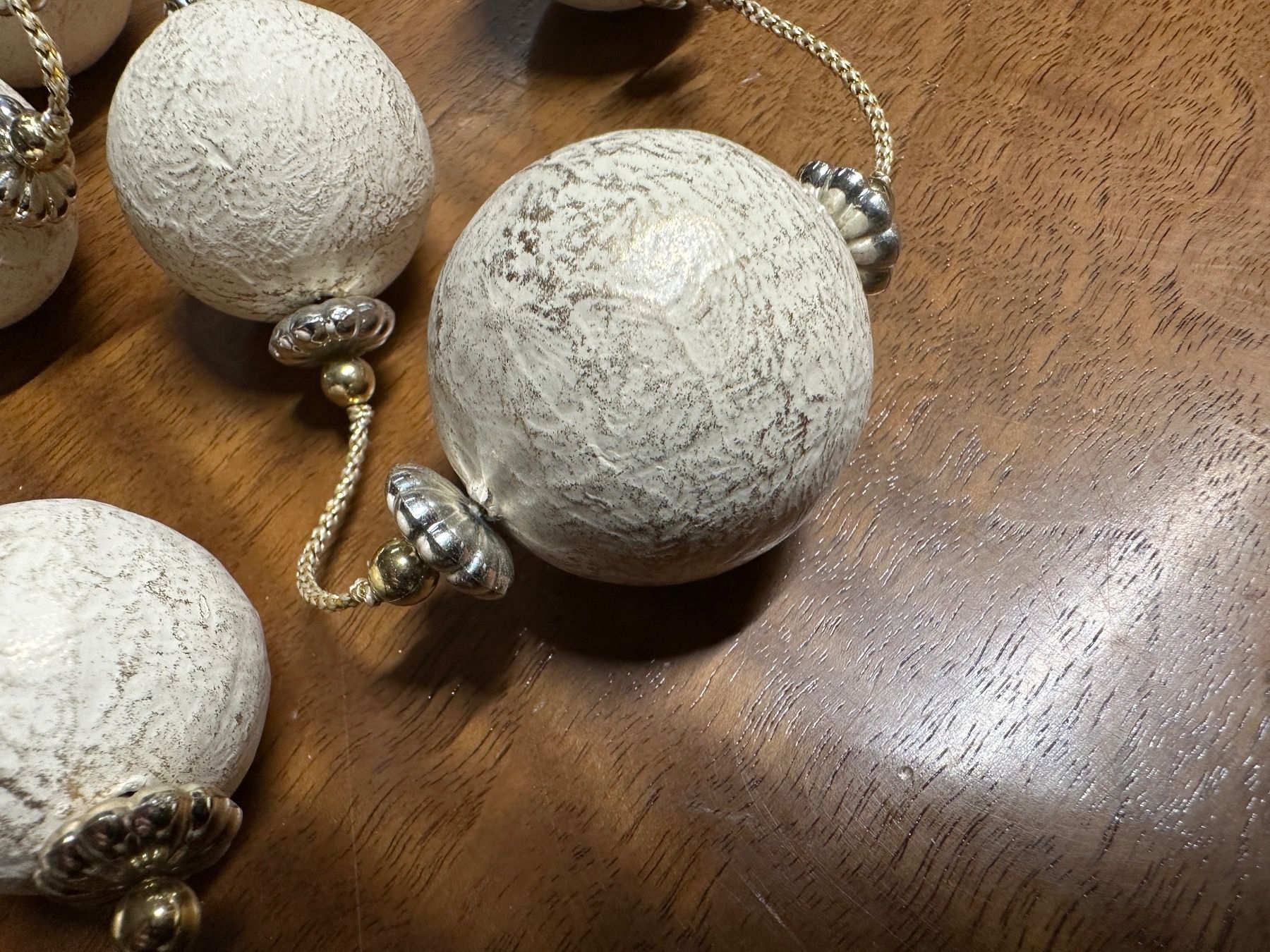 Tutte le decorazioni: Kugelkette Deko Weihnachten 2 Meter – Usato da Erstfeld venduto da Mario_boe0 3