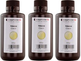 3x Copymaster3D Tough UV Resin 500ml Harz Transparent Clear