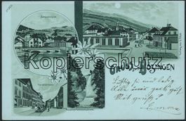 BE Bözingen - Biel - Bienne - Mondschein Litho