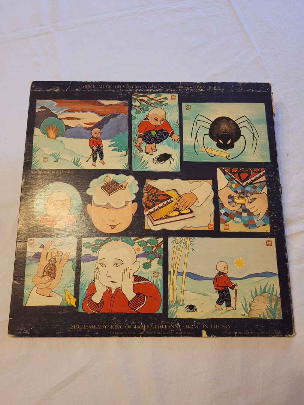 Dischi in vinile: Vinyle Cat Stevens Buddha And The Chocolate Box – Usato da la Chaux-de-Fonds venduto da Lampe 7