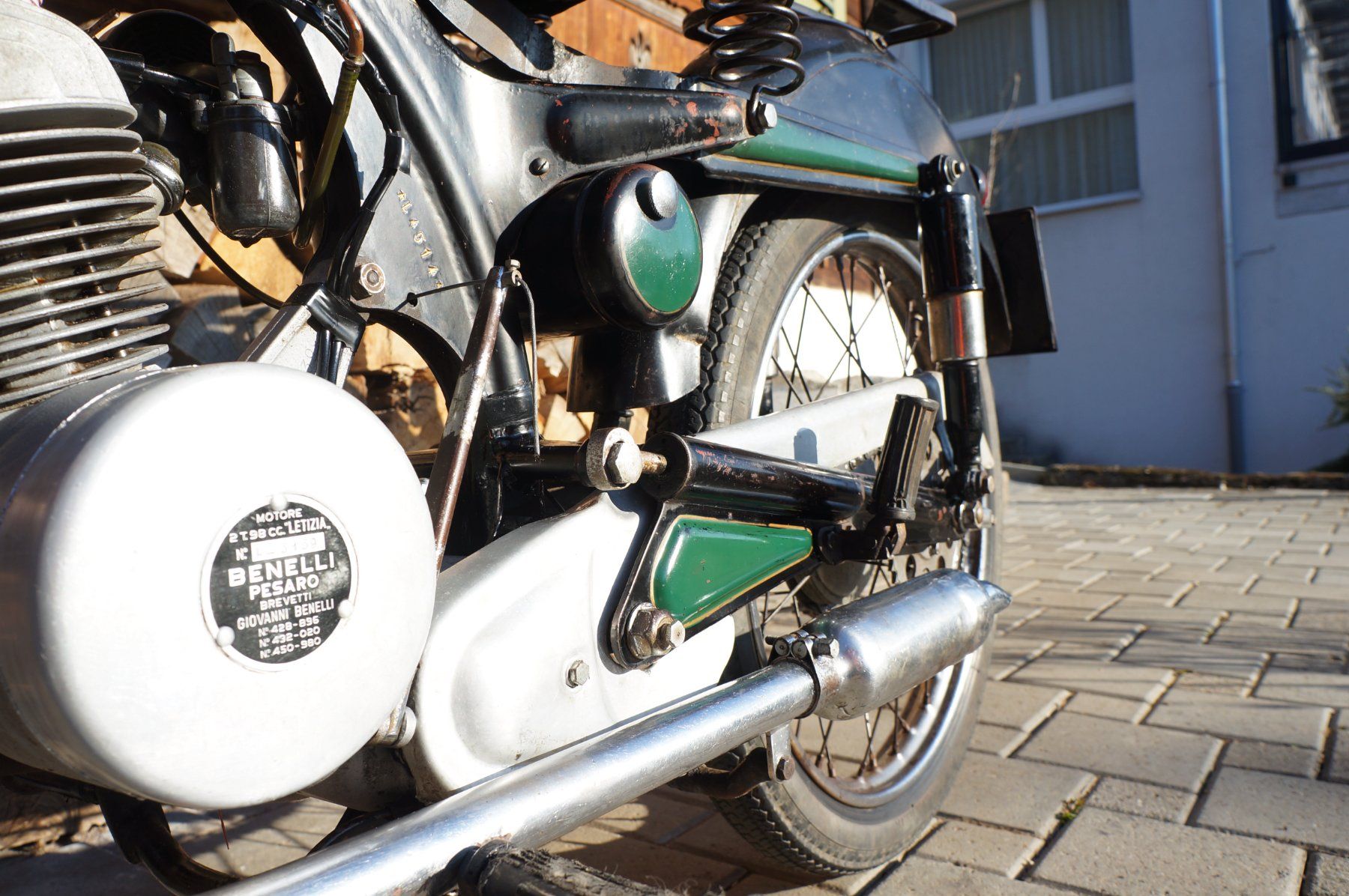 Benelli Strada: Benelli Letizia Oldtimer Motorrad 1951 – Usato da Langnau im Emmental venduto da Jurg01 3