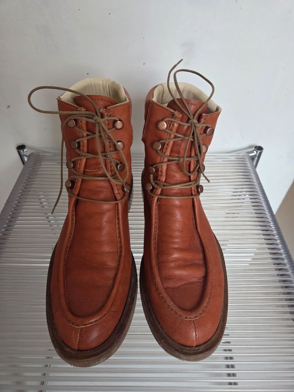 Neosens Scarpe da donna: Neosens bottines en cuir taille 39 – Usato da Fribourg venduto da pelusa78