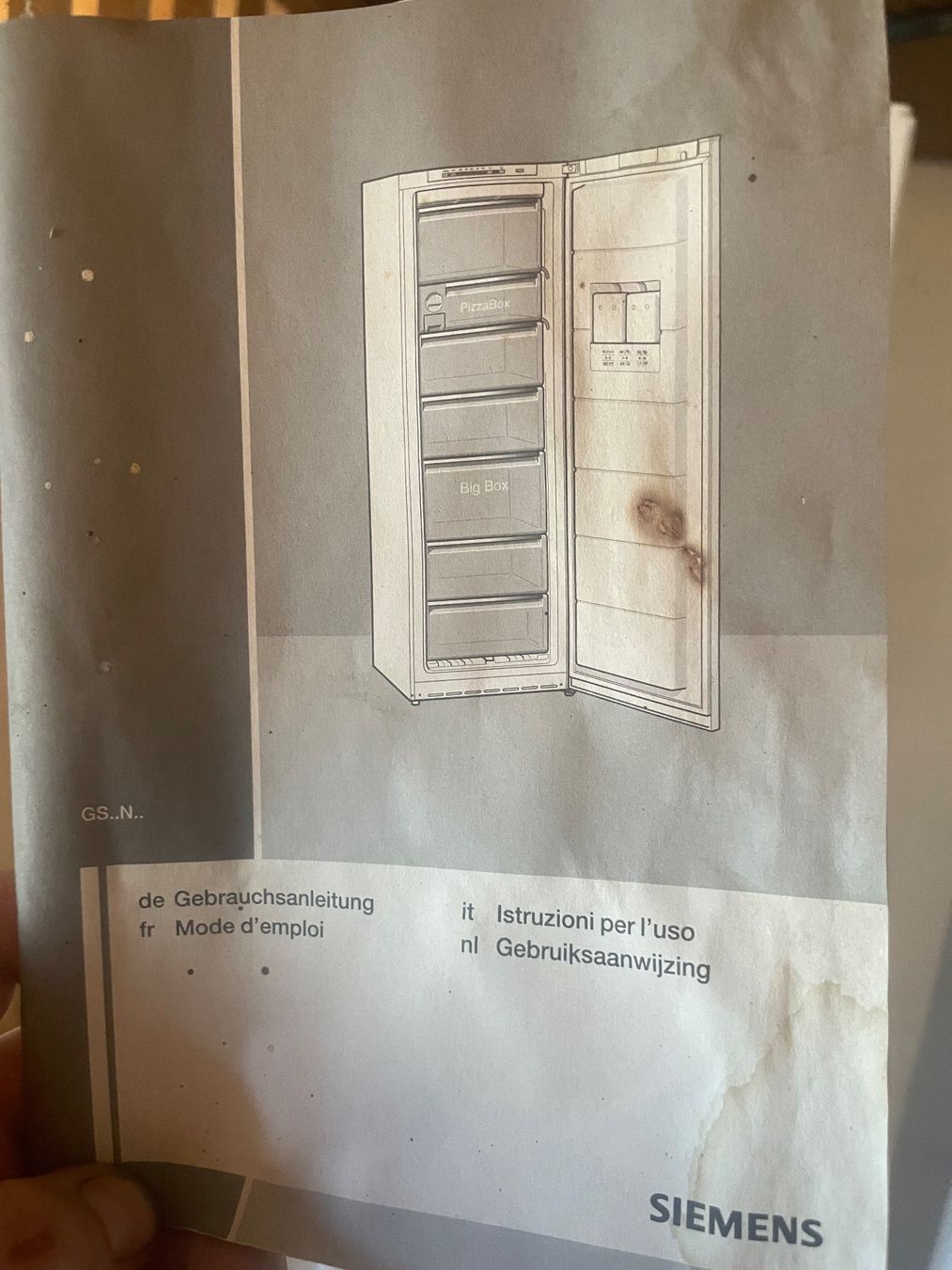Siemens Gefrierschrank: Tiefkühler Siemens – Gebraucht aus Steinen von Ancillotti 1