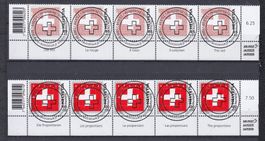 339+340 PP-Streifen mit FD-Vollstempel Bern 2.5.19