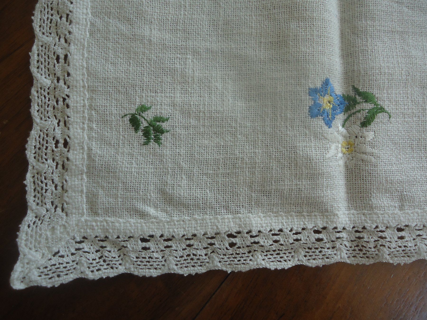 Altra biancheria da tavola: Napperon coton - Motif : Fleurs de montagne – Usato da Vessy venduto da mafabe 1