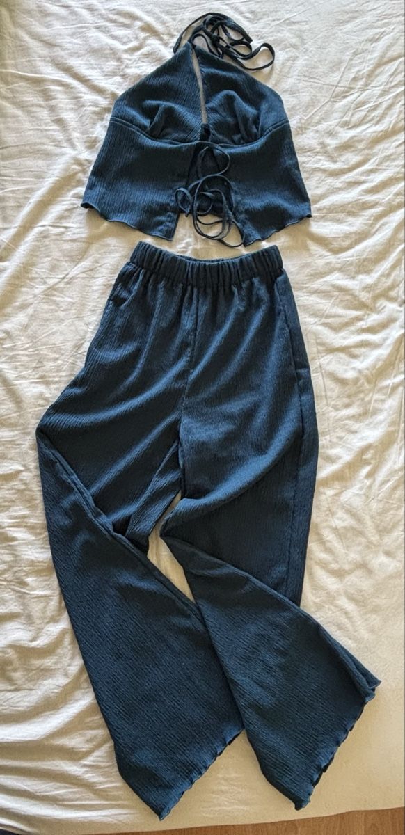 Lotti di vestiti: NEU: Sommer Set: Top & Hose, blau – Usato da Ittigen venduto da carpediempotato 2