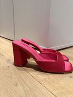 Heels samt pink gr. 40