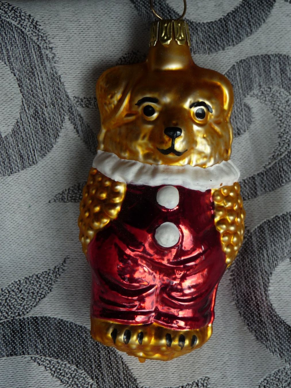 Tutte le decorazioni: Bär mit roter Hose Christbaumschmuck – Nuovo e nell'imballaggio originale da Alpnach Dorf venduto da marvo