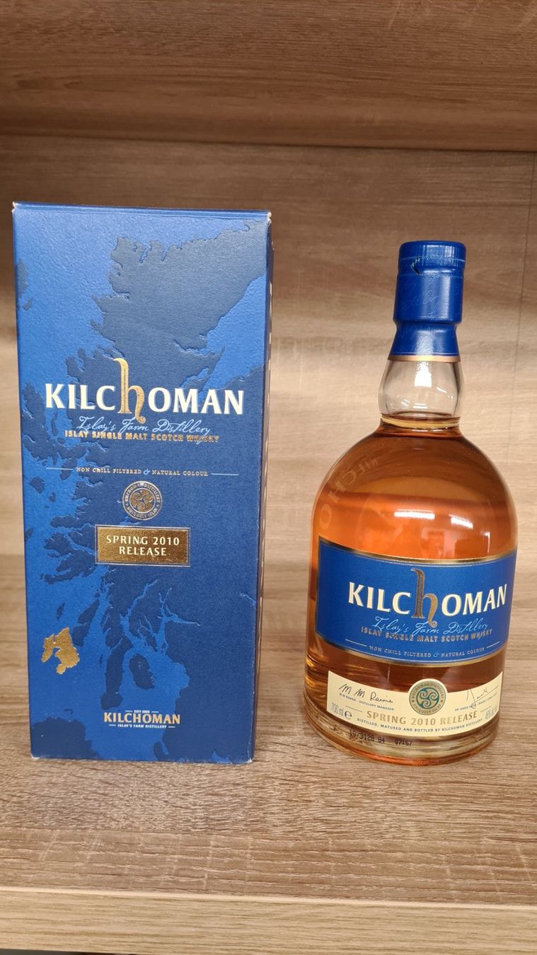 Kilchoman Spirituosen: Kilchoman 2010 Spring Release – Neu und originalverpackt aus Vouvry von Peki23