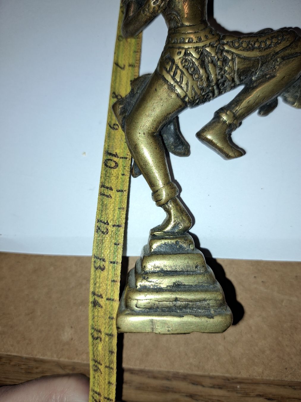Figurines: Dekorative Messing Figur einer  Göttin. – D'occasion à Kölliken par Upcycling-by-Mc-TAM 2