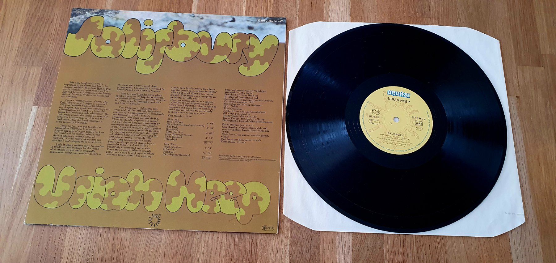 Dischi in vinile: URIAH HEEP, Salisbury, LP, MINT! – Nuovo (secondo la descrizione) da Kreuzlingen venduto da Cdschlumpf 1