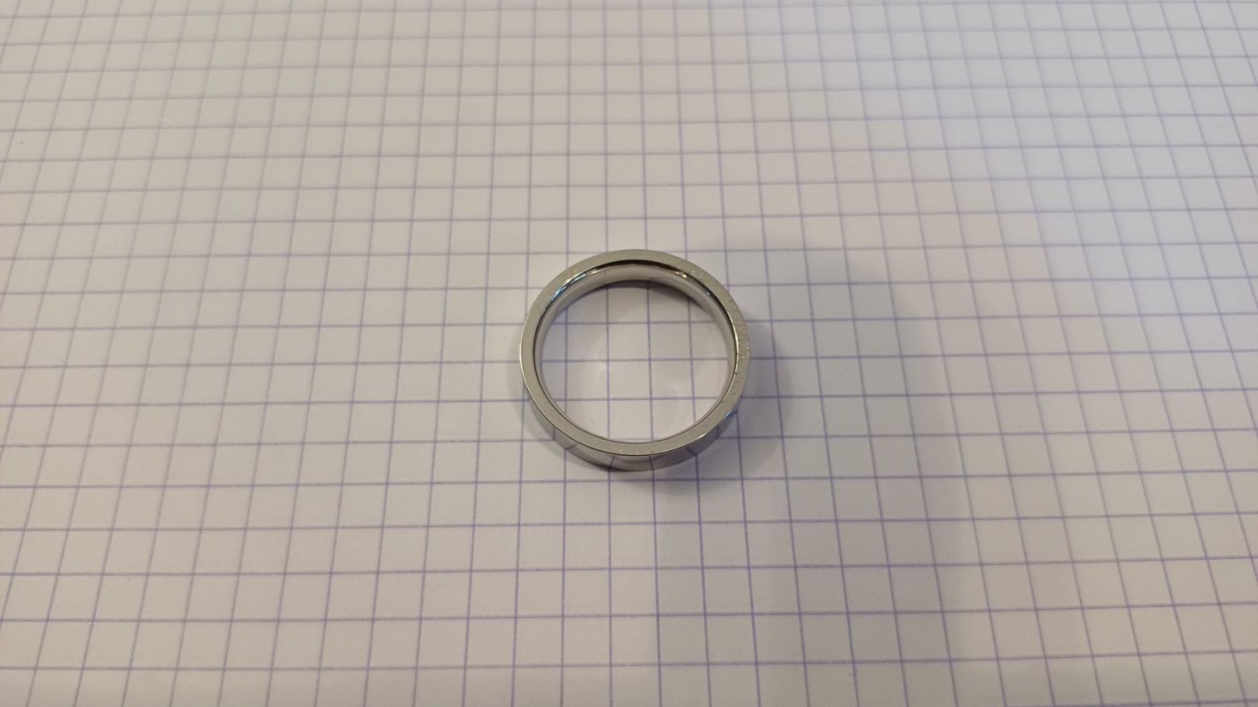 Anelli: Edelstahl Ring Silberfarben – Usato da Oberneunforn venduto da Bumbam 1