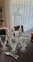 Fontaine et verres absinthe