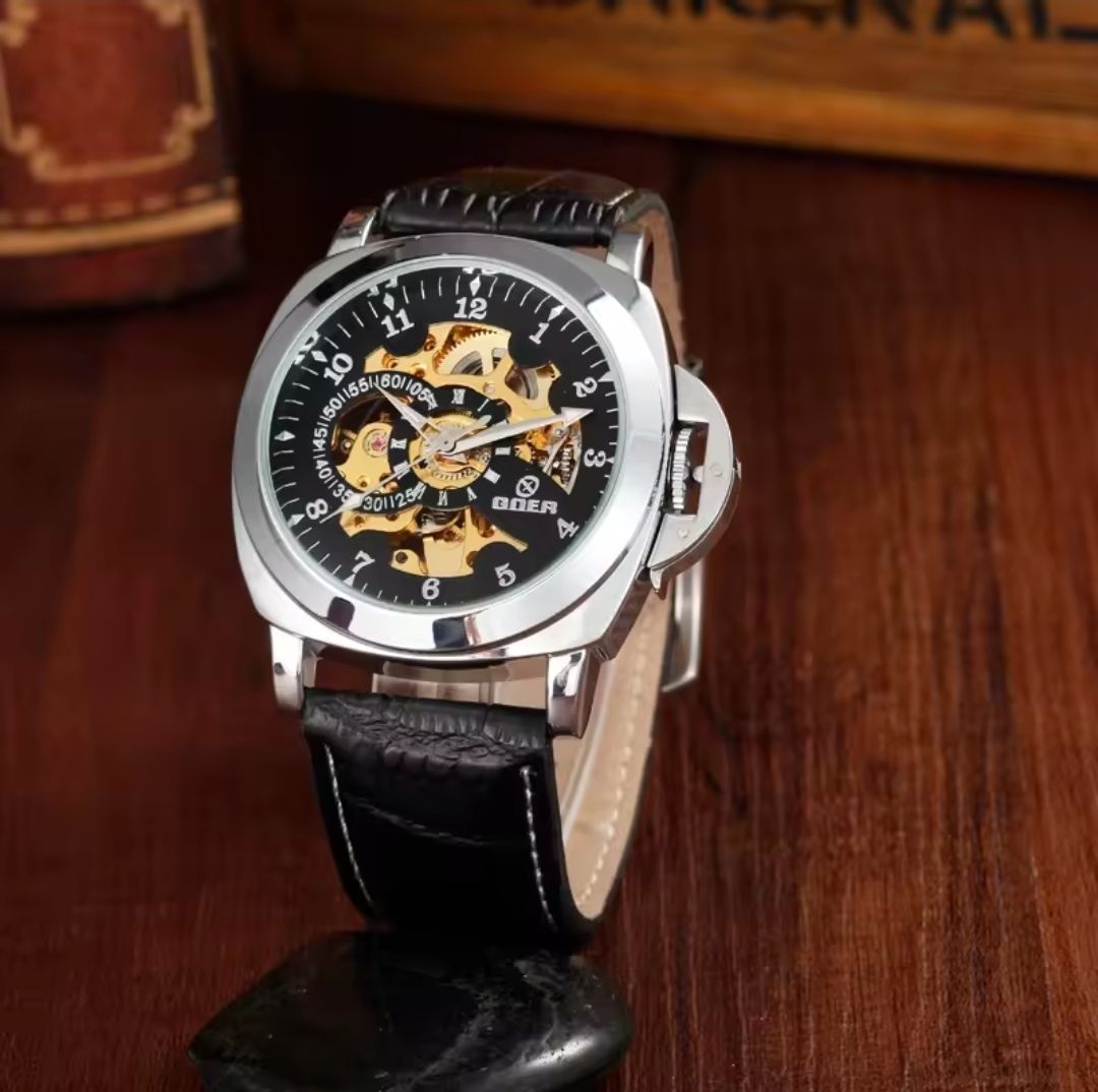 Uhren: Herrenuhr ODER Automatik Skelett / schwarz – Gebraucht aus Münchenbuchsee von Salezm 5