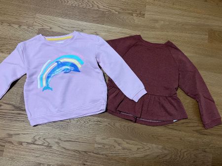 Set mit 2 Sweatshirts Größe 110