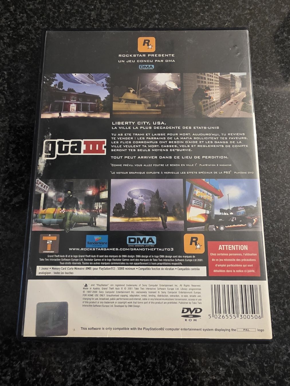 Spiele: GTA 3 PS2 – Gebraucht aus Chavornay von Crash37 1