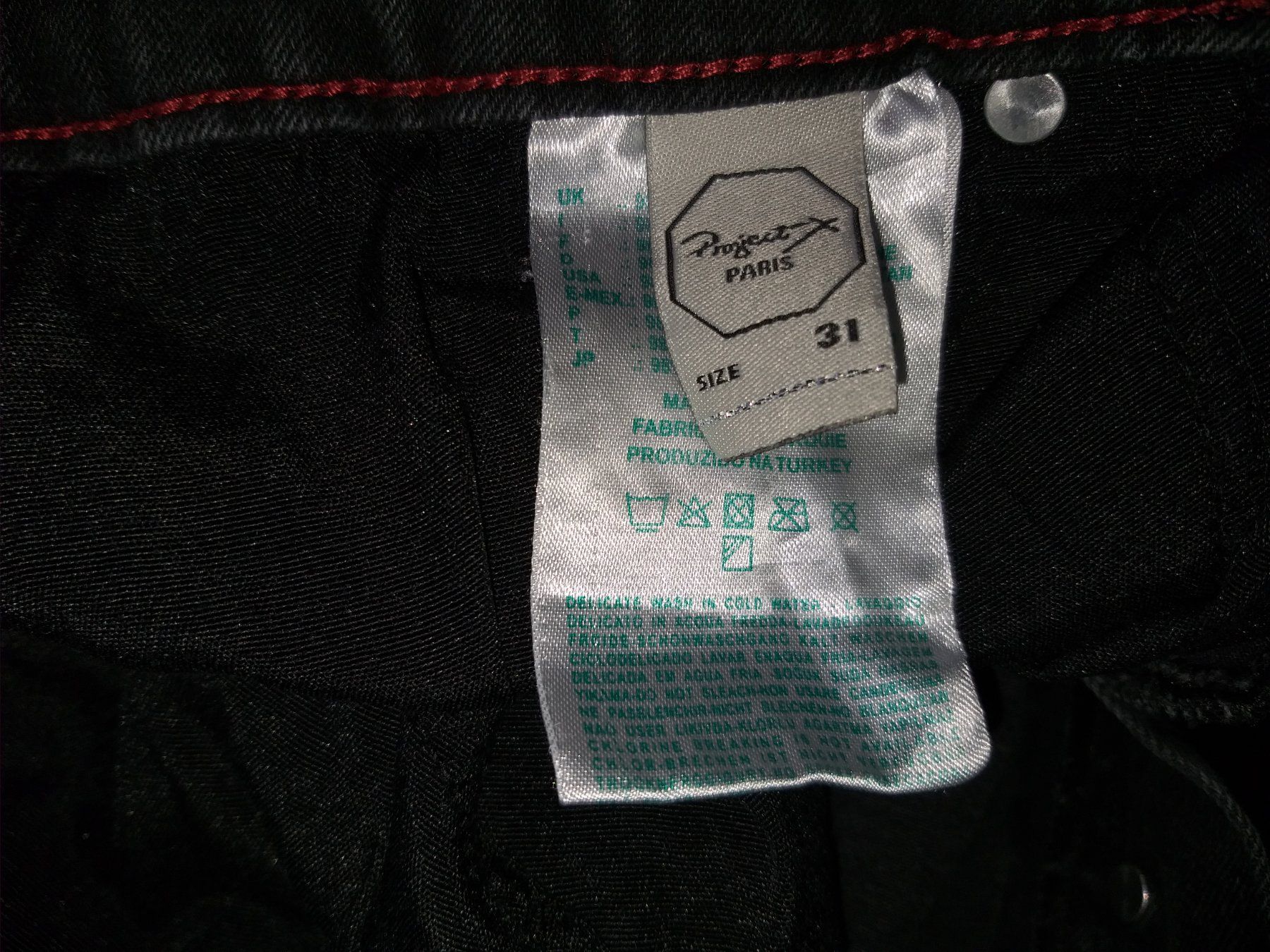 Jeans: Jeans PREOJECT X PARIS  Taille / Grosse W 31 – Usato da Cossonay-ville venduto da Super-Price-Quality 7