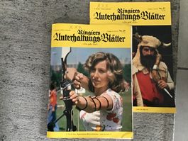 Das gelbe Heft Nr.25 und Nr. 27 aus dem Jahr 1975
