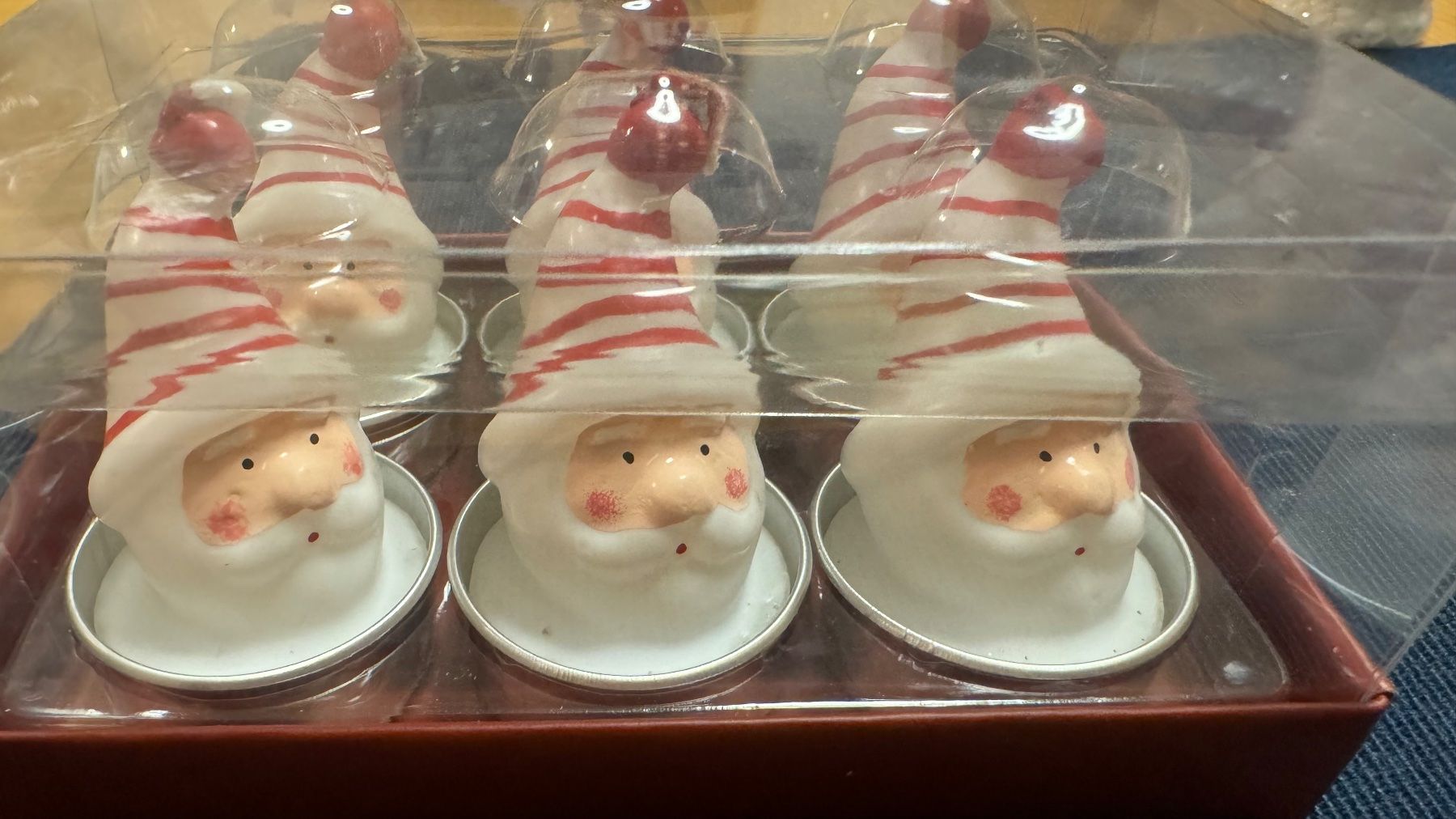 Candele: Teelichter Nikolaus – Nuovo e nell'imballaggio originale da Basel venduto da Boelleli69