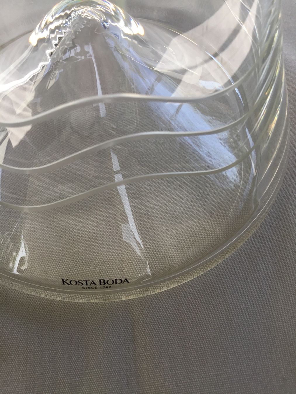 Kosta Boda Karaffen: Karaffe Kosta Boda – Gebraucht aus Stans von eb53 5