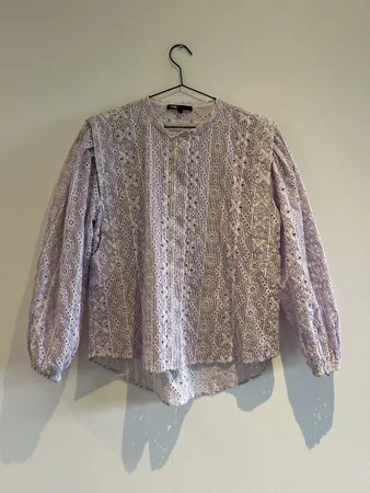 Maje Bluse Lila