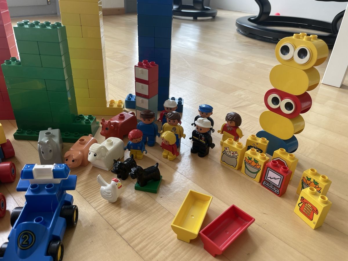 Lego Giocattoli: Vintage Lego Duplo Sammlung (Haus) – Usato da Zofingen venduto da tinics