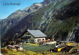 GÖSCHENEN Berggasthaus Göscheneralp, Postauto, Bus