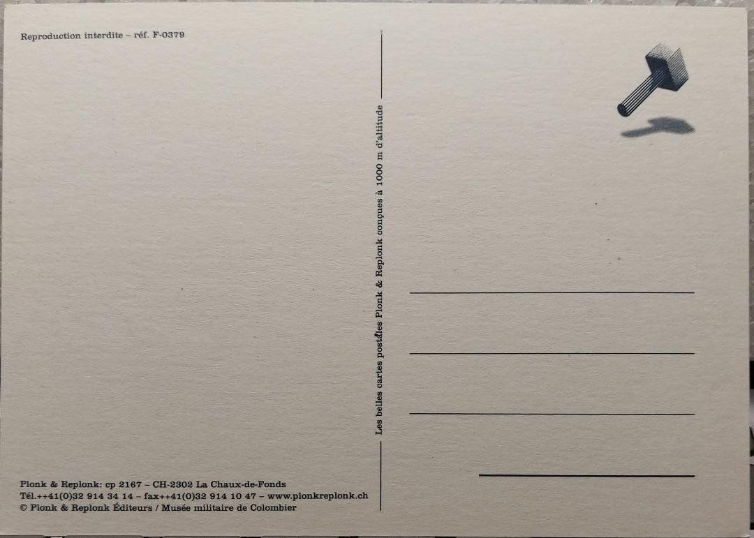 Cartoline postali: Plonk & Replonk - Sentinelle oubliée - réf 0379 – Nuovo (secondo la descrizione) da Delémont venduto da Domdom1 1