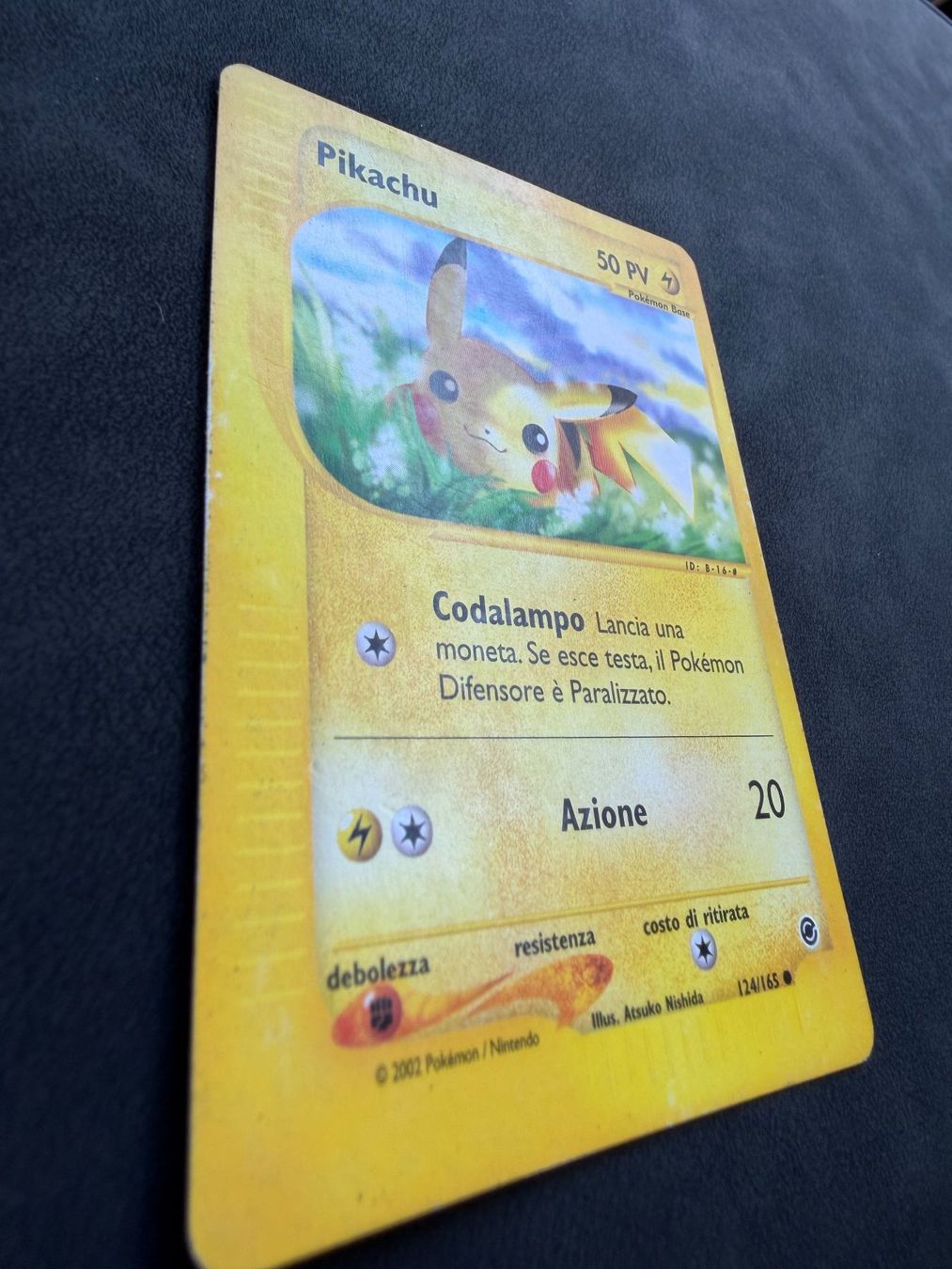Pokémon Sammelbilder & Trading cards: Pikachu 124/165 | Expedition | IT – Gebraucht aus Aarau von fgr15 2