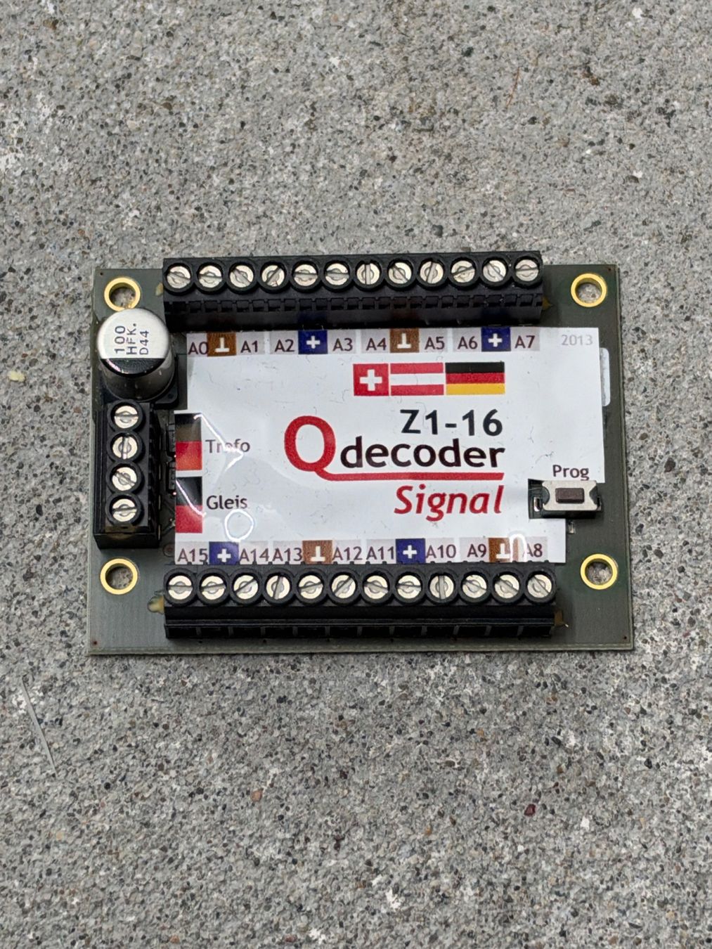Modelleisenbahnen: Qdecoder Z1-16 Signal Modellbahn Decoder gebraucht – Gebraucht aus Bülach von Ruedimax