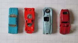 4x Norev: Jaguar E, Alfa 33, Bugatti 57, Chevrolet Corvair