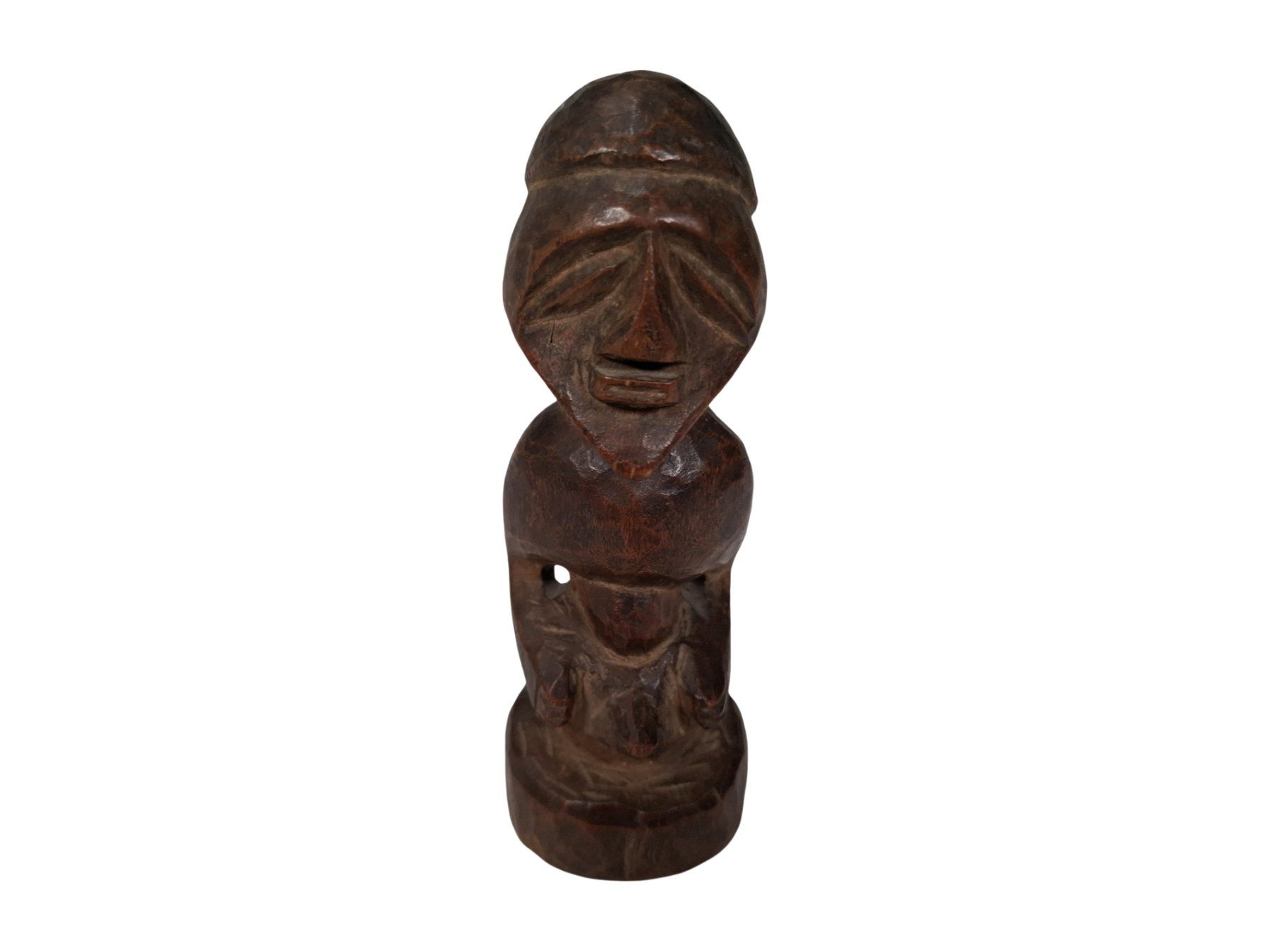 Sculture & Statue: Handgeschnitzte Holzfigur, nackter Mann – Usato da Wil SG venduto da Restwert_Wil 3