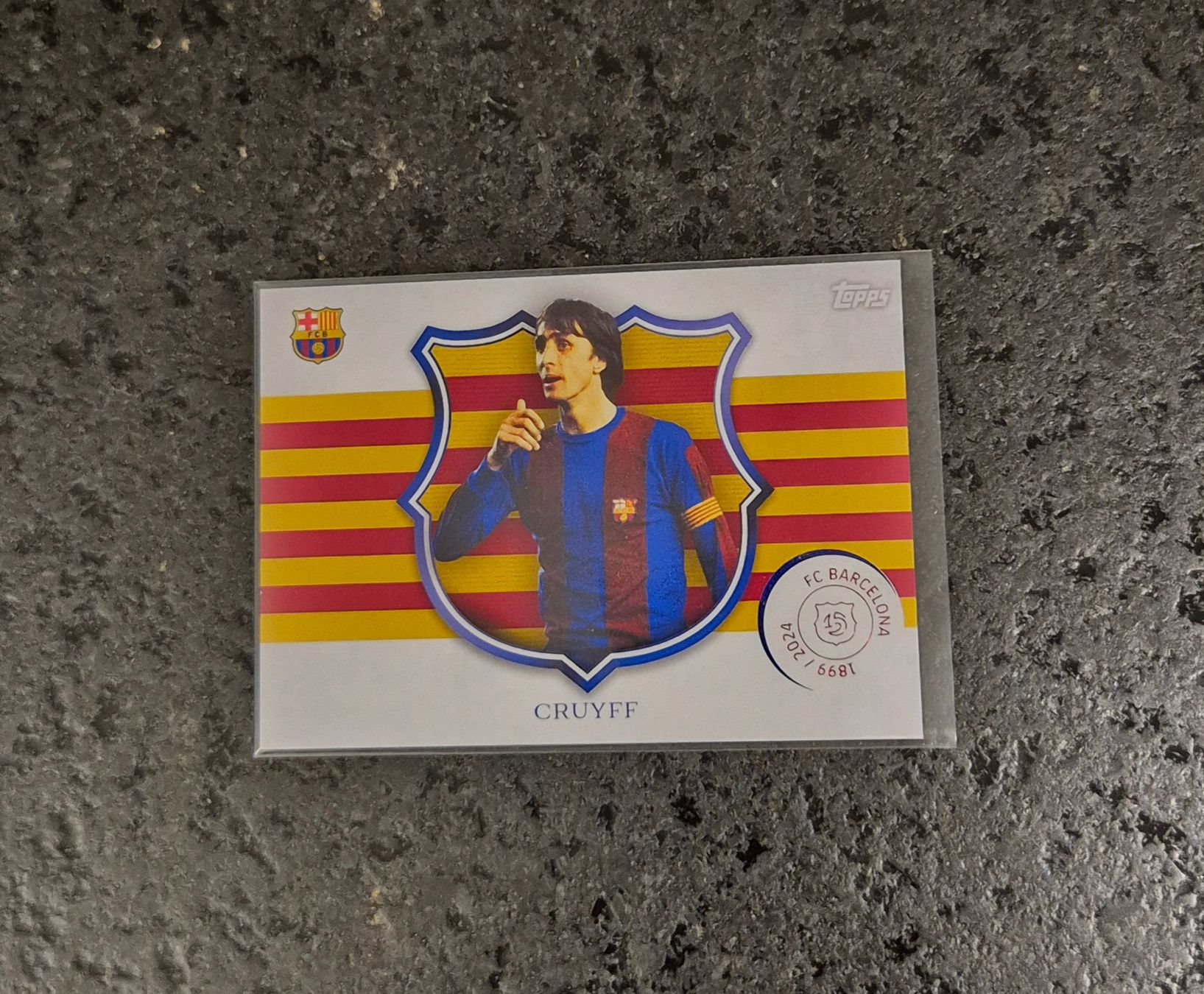 Topps Carte collezionabili: Cruyff - Barcelona - Topps – Nuovo (secondo la descrizione) da Burg AG venduto da Danoe