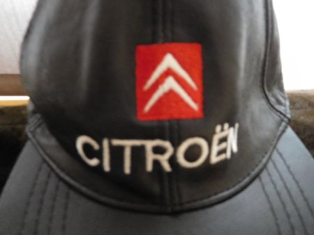 Echt Leder CAP Mütze CITROEN Basecap one size