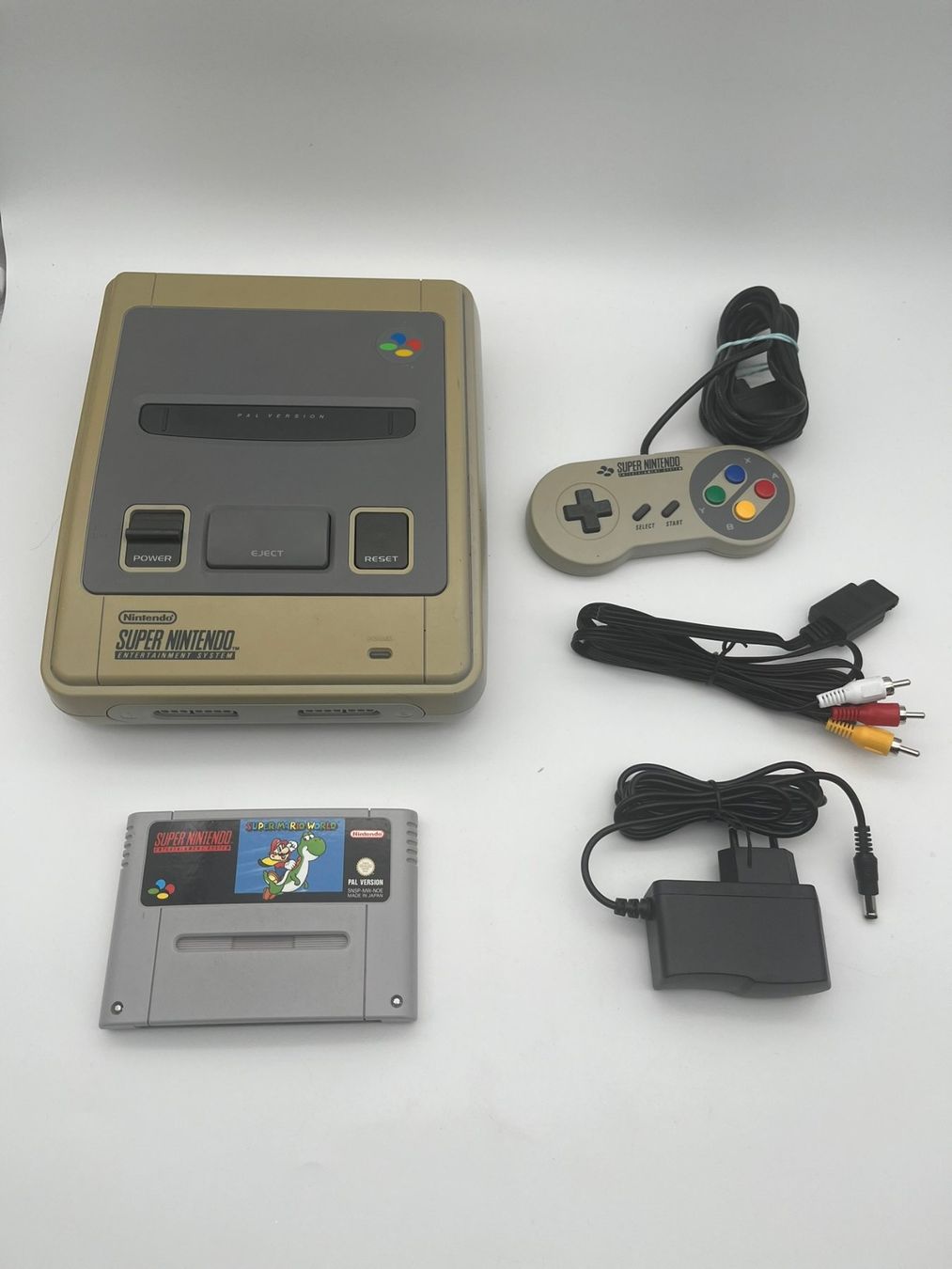 SNES + Super Mario World Controller Nintendo original Retro (Gebraucht ...