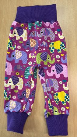 Elefant Pumphose Mitwachshose  Gr. 68/74 Neu