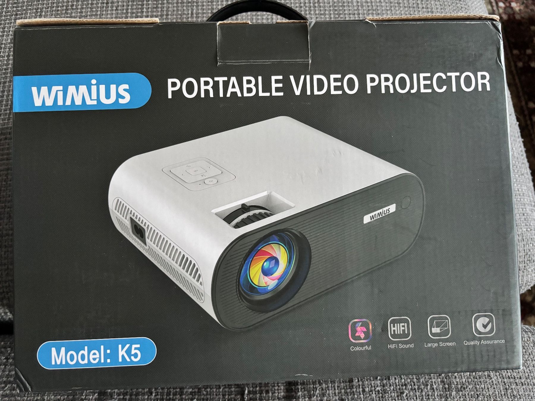 Wimius Vidéoprojecteurs: Portable video projector – Neuf avec emballage d'origine à Farvagny-le-Grand par mas_7mbg