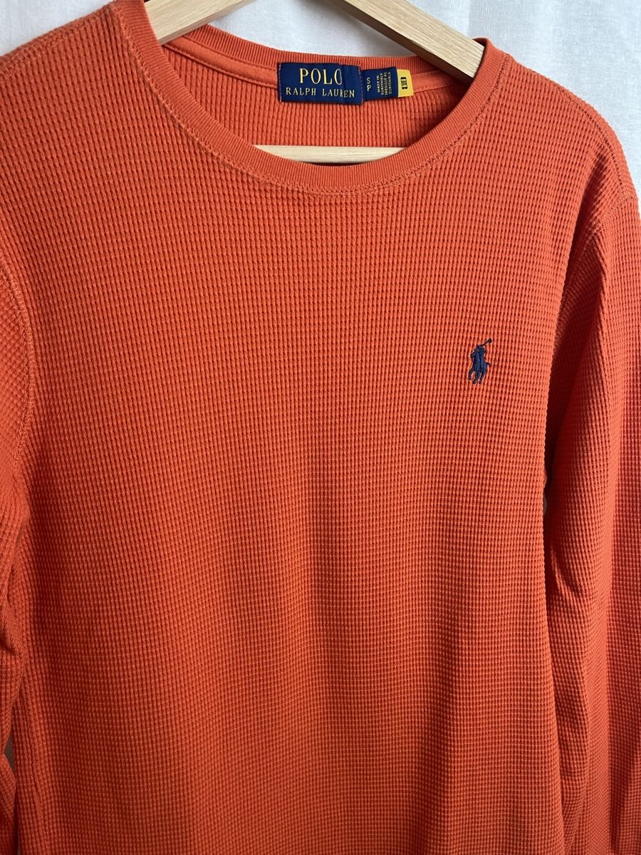 Ralph Lauren Maglioni & Felpe: Pull Ralph Lauren orange pima coton  – Nuovo (secondo la descrizione) da Les Avanchets venduto da lunedeneige.shop 1