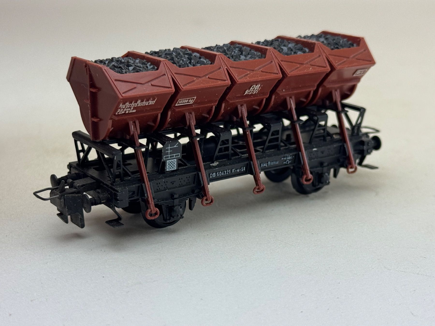 Modelleisenbahnen: EB-  Kohle Güterwagen DB – Gebraucht aus Elm von Wikmtz 1