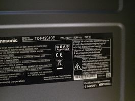 Panasonic TX-P42S10E Fernseher