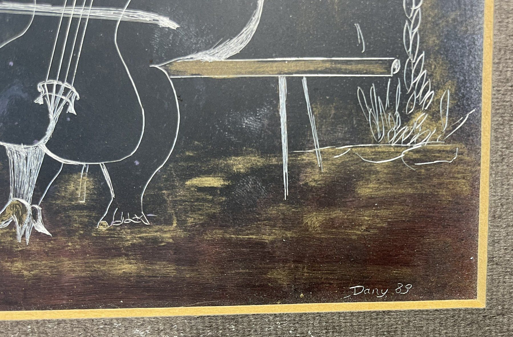 Dipinti: Dany 89, Kunstbild - K 137, Streichle mich – Usato da Oftringen venduto da Vucki 2