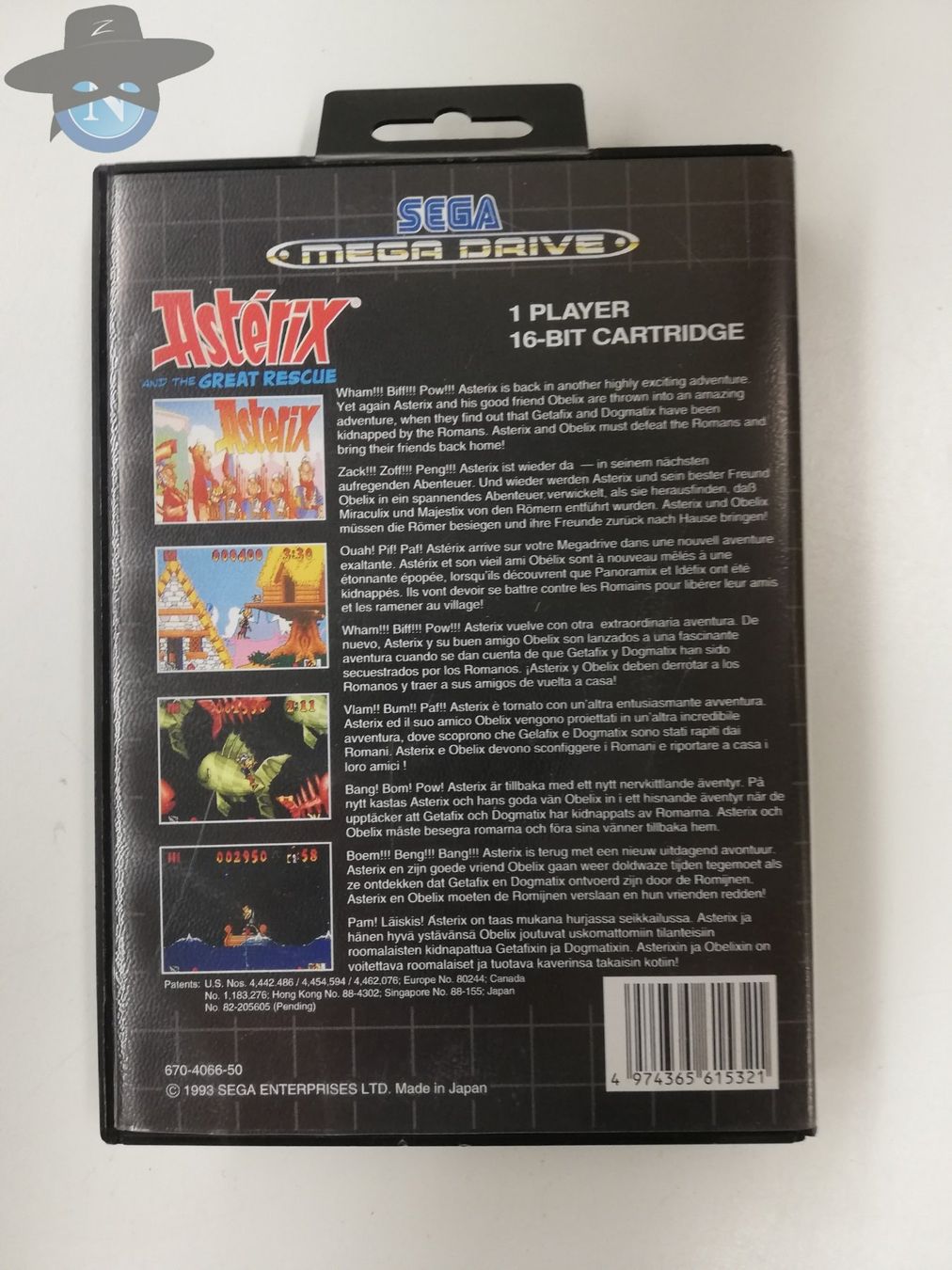 Sega Giochi: Asterix / Sega Mega Drive MD – Usato da St. Gallen venduto da zorro_dc 1