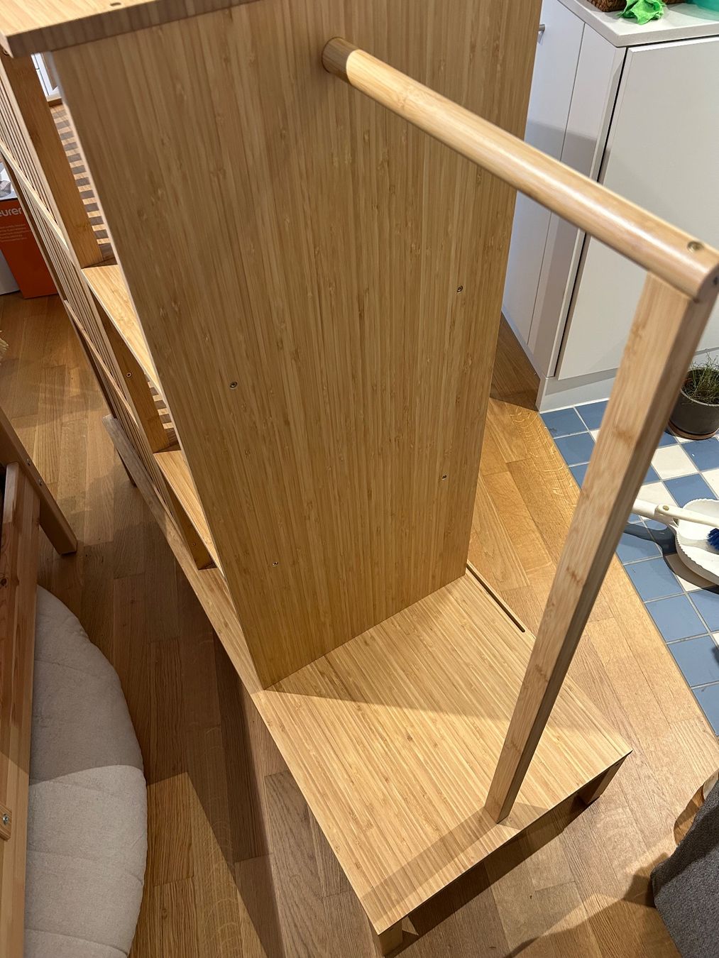 IKEA NORDKISA Bambus Kleiderschrank, wie NEU (Gebraucht) in Zrich fr CHF  95  nur Abholung auf Ricardo kaufen