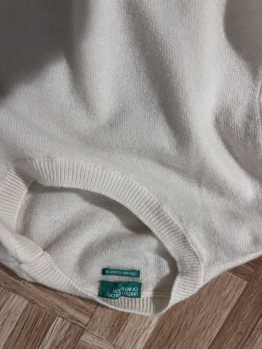 Benetton Maglioni & Felpe: Merinopullover Benetton| cremeweis| Gr.S|  – Usato da Hinterkappelen venduto da _G-G_ 3