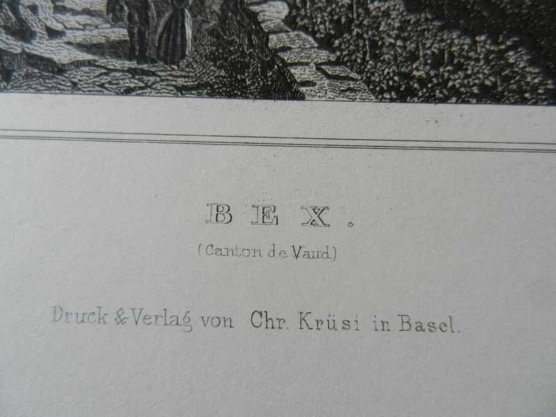 Gravures: Bex – D'occasion à Risch par Rischli15 2