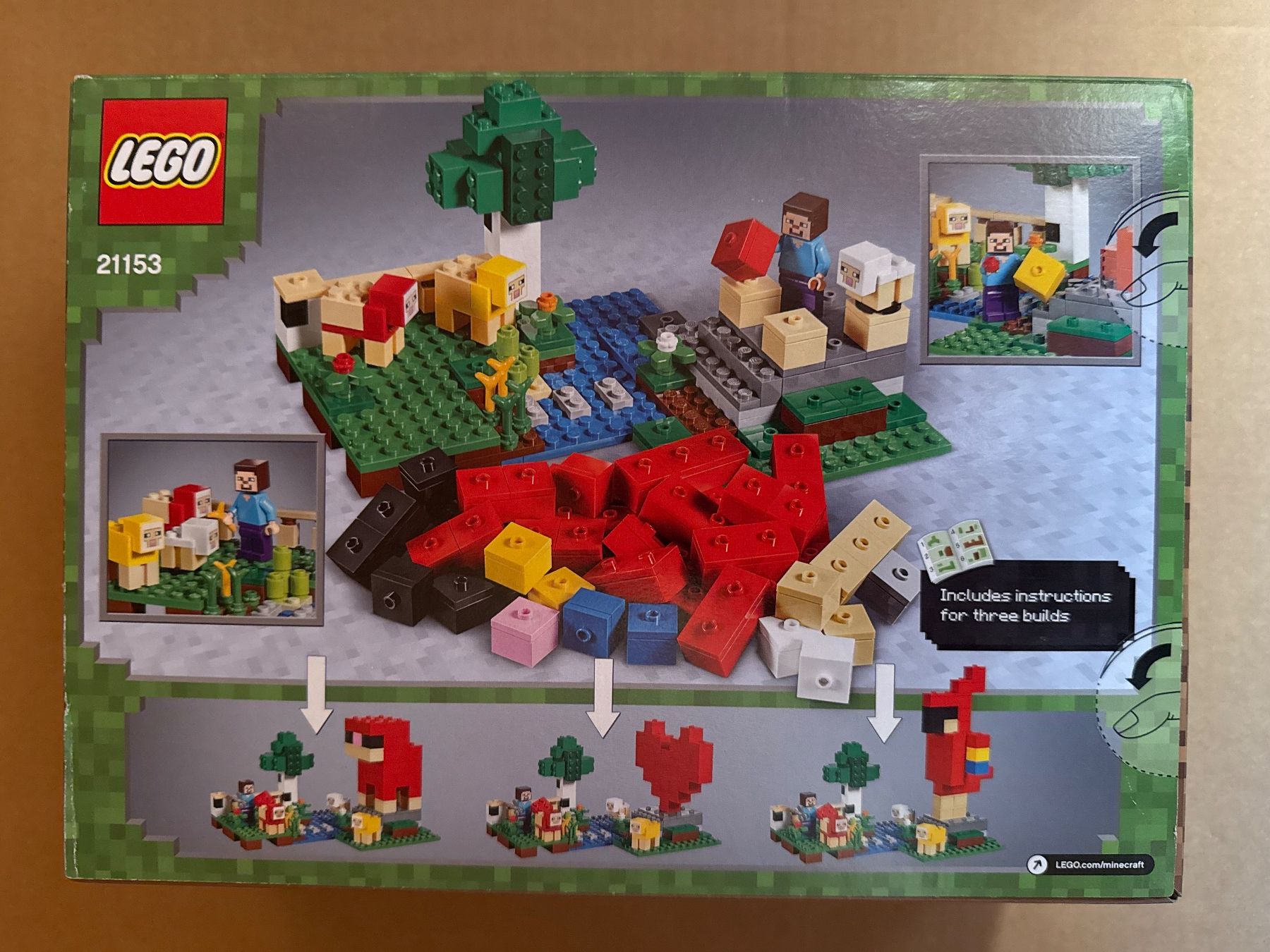 Lego Kit di costruzioni: Lego 21153 - Minecraft - Schaffarm – Nuovo e nell'imballaggio originale da Basel venduto da zekzek 1