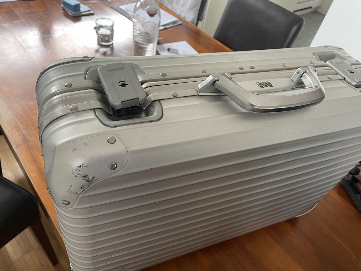 Rimowa Topas Check-in (pre-LVMH) Rimova Aluminium Koffer (Gebraucht) in ...