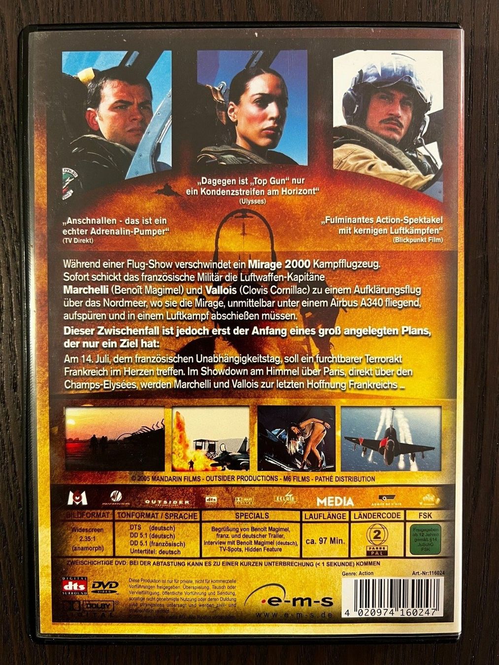 Tutti i DVDs: Sky Fighters – Usato da Zürich venduto da FilmFreunde 1