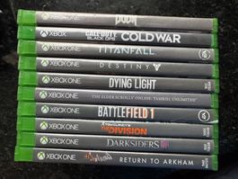Lot de 10 Jeux XBox One