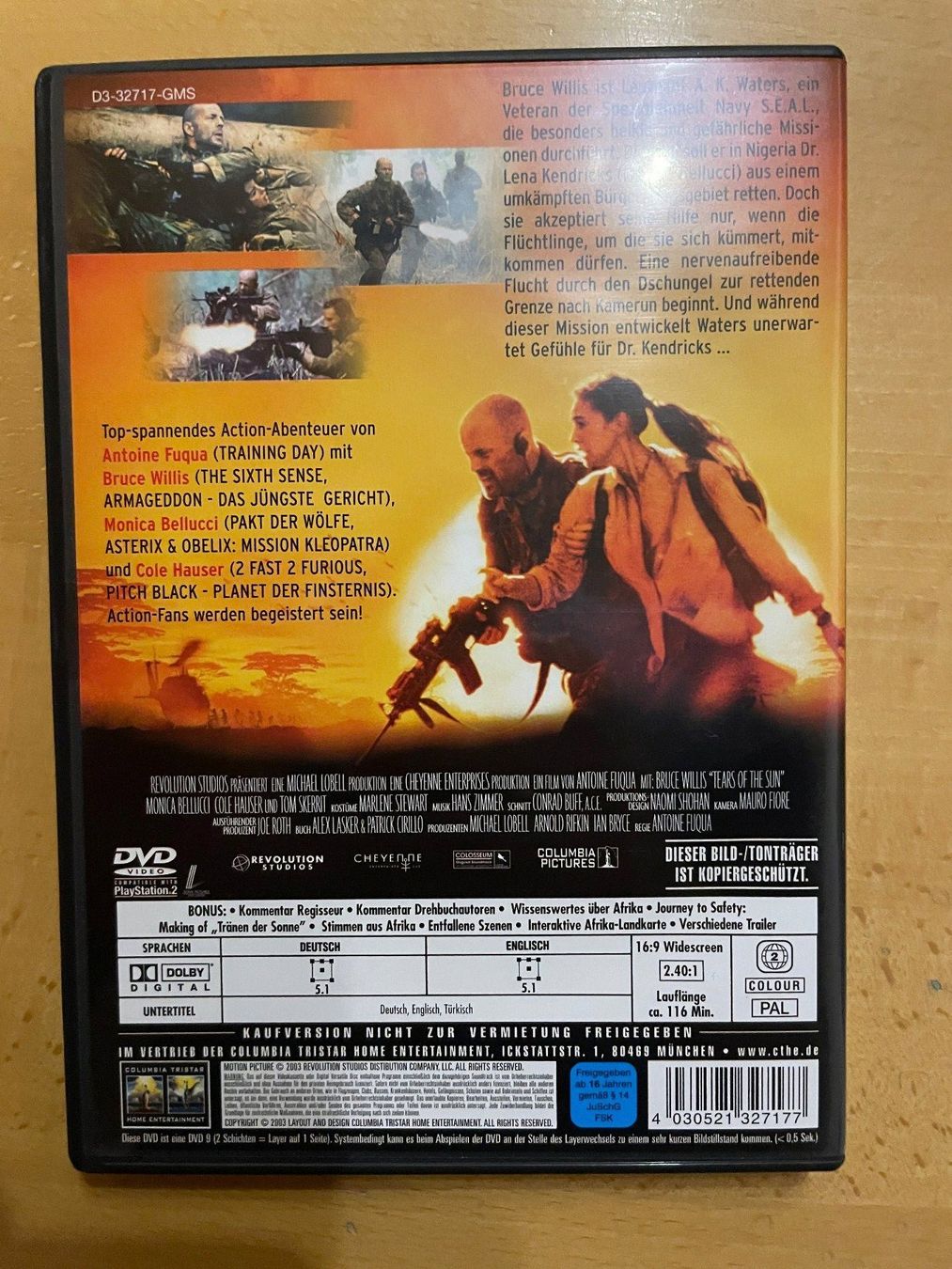 Alle DVDs: DVD Tränen der Sonne – Gebraucht aus Affeltrangen von Mowgli_123 2